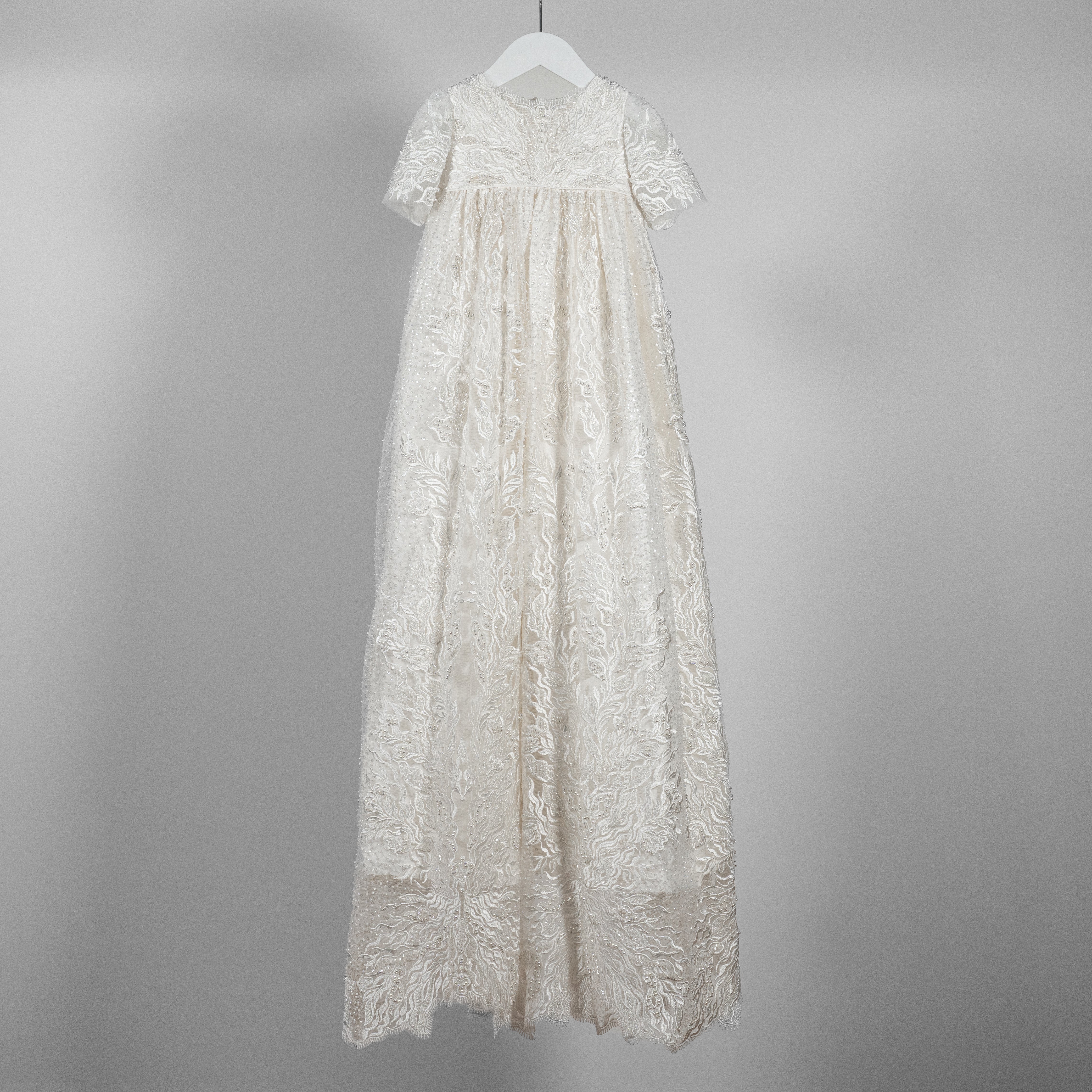 Zillah Christening Cathedral Gown Set image 8