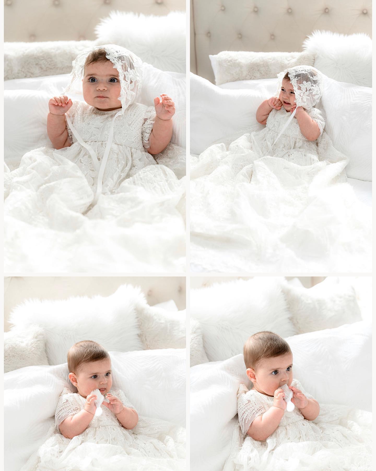Elora Christening Gown Set image 14