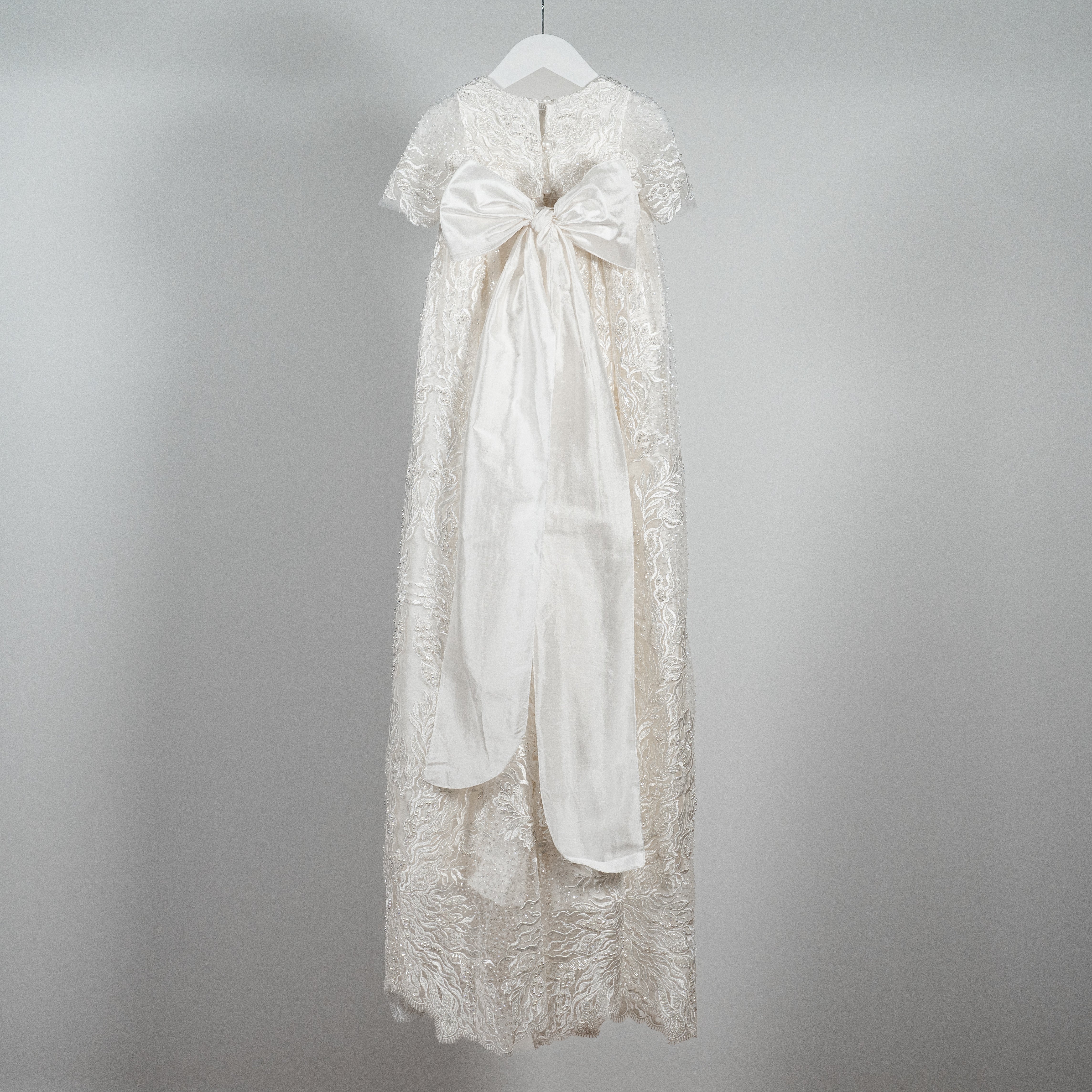 Zillah Christening Cathedral Gown Set image 9