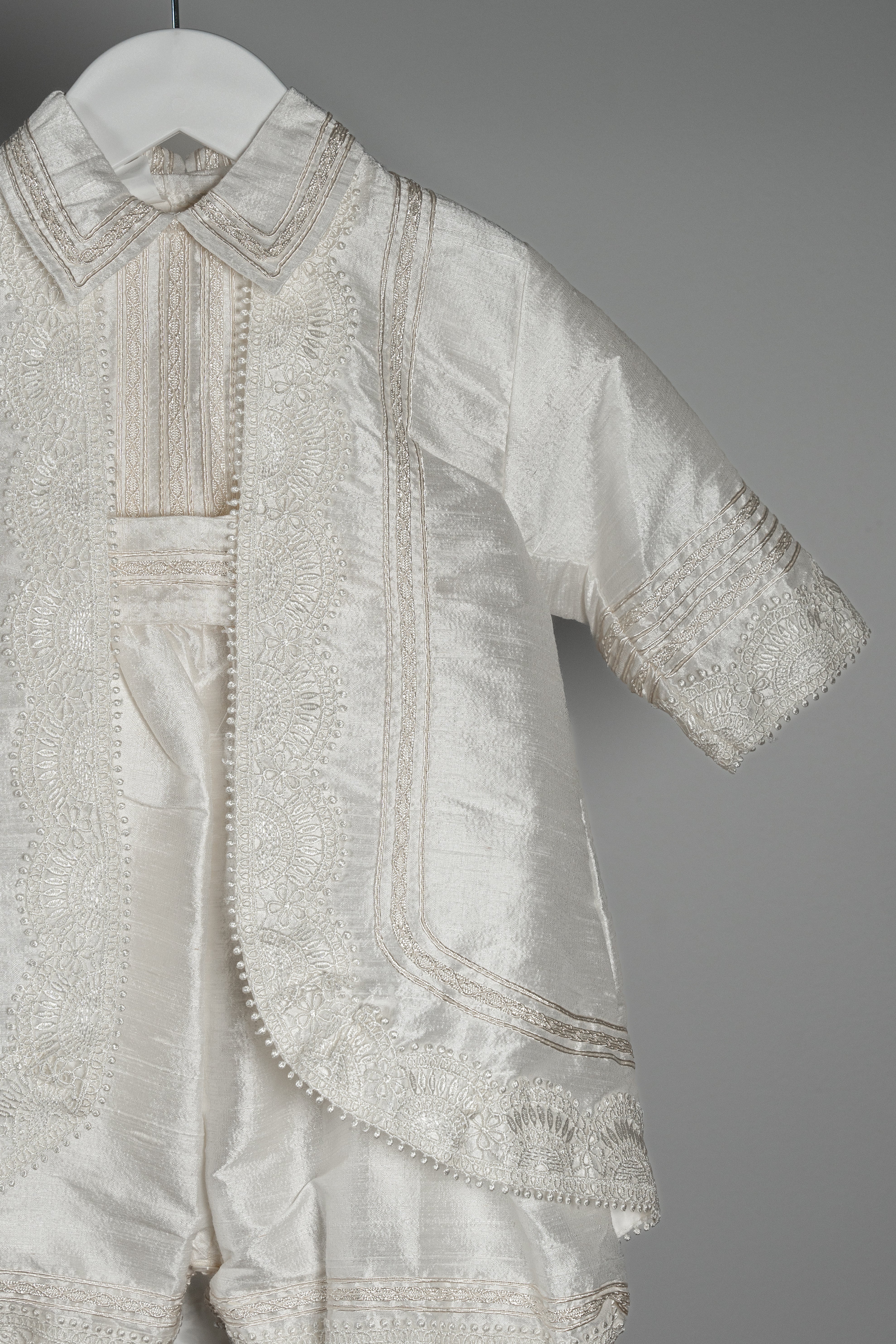 Micah Christening Pants, Shirt + Jacket Set image 1