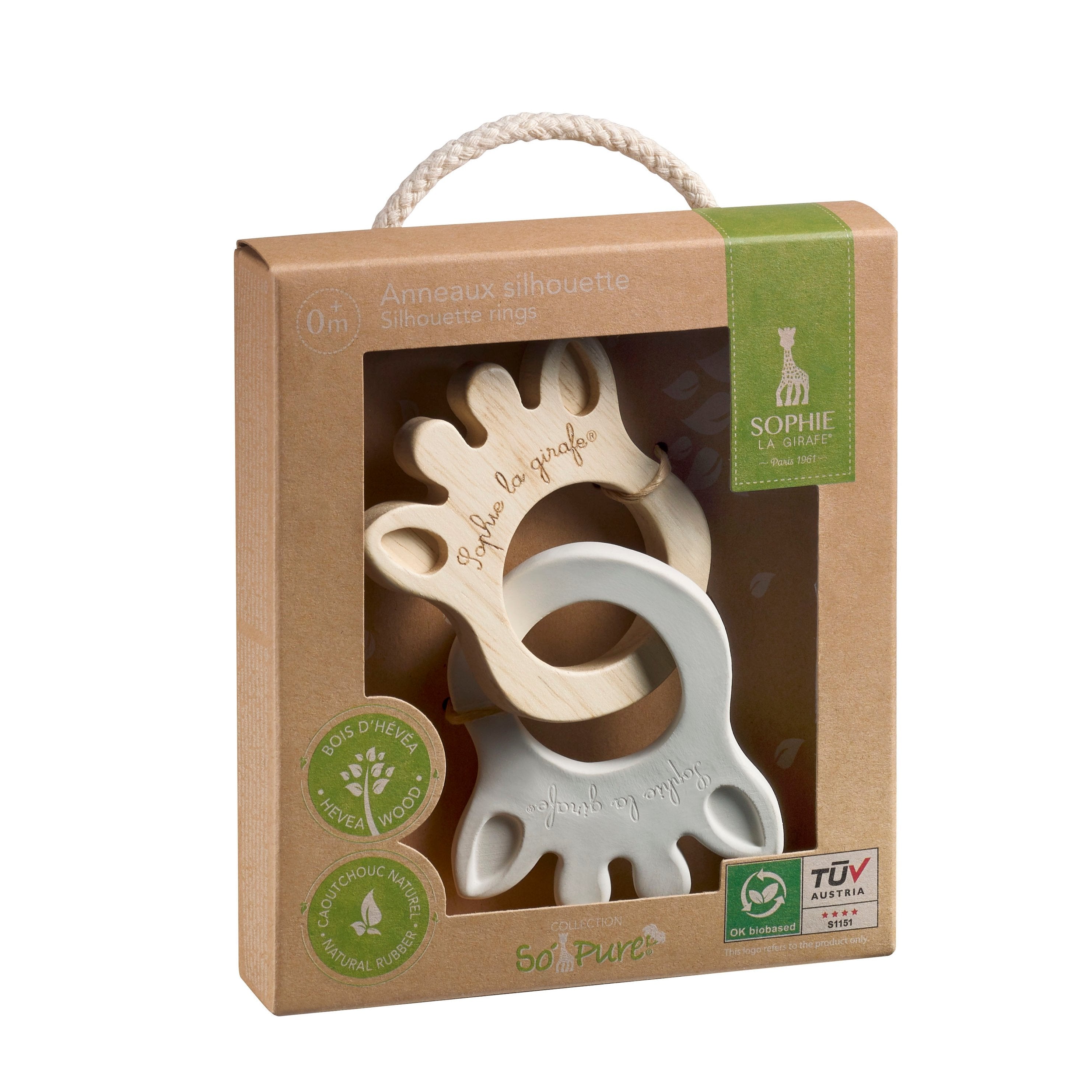 Sophie La Girafe So Pure Silhouette Rings image 1