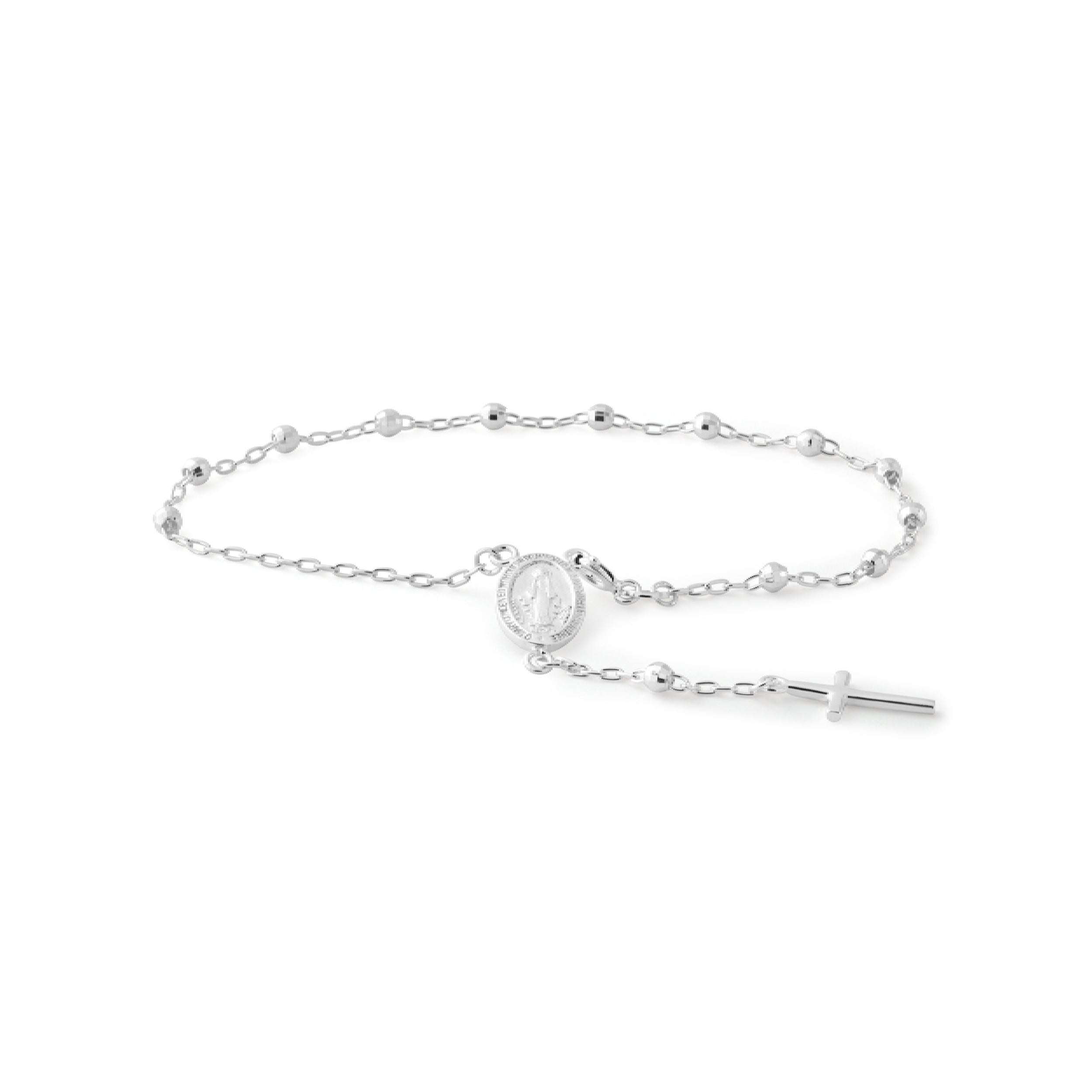 Holy Cross Bracelet Stirling Silver image 0