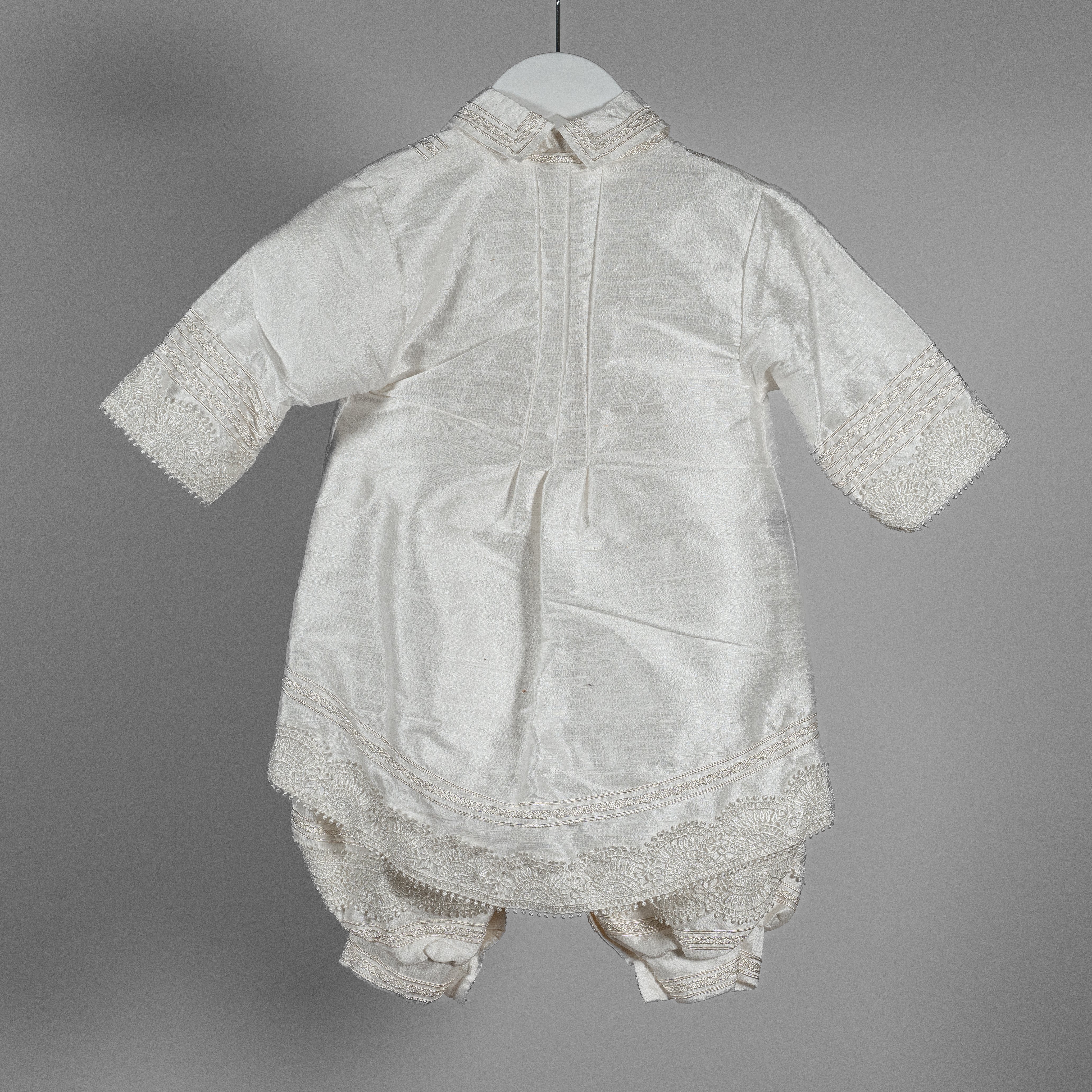Micah Christening Pants, Shirt + Jacket Set image 5