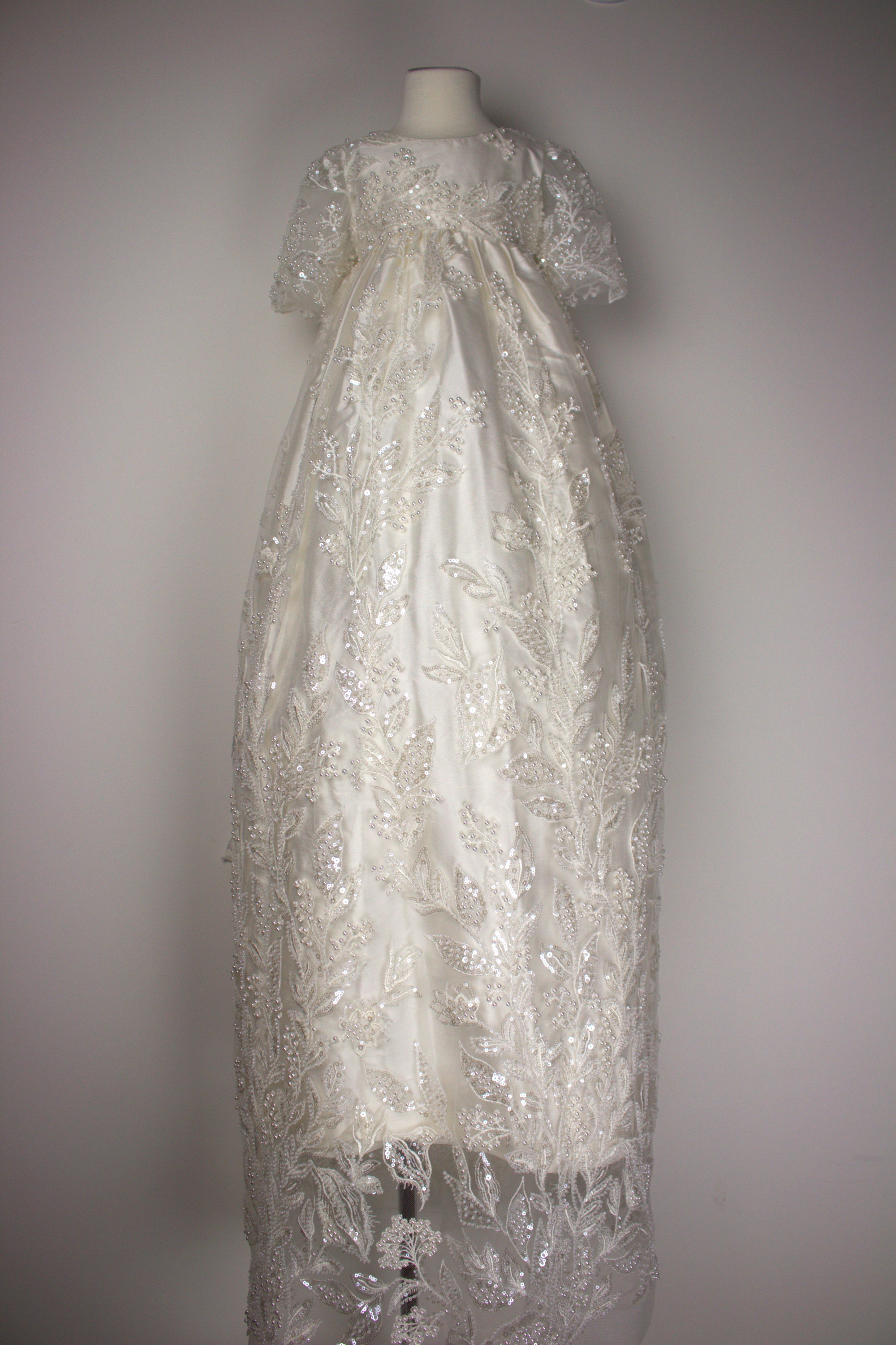 Gianna Christening Gown Set image 10