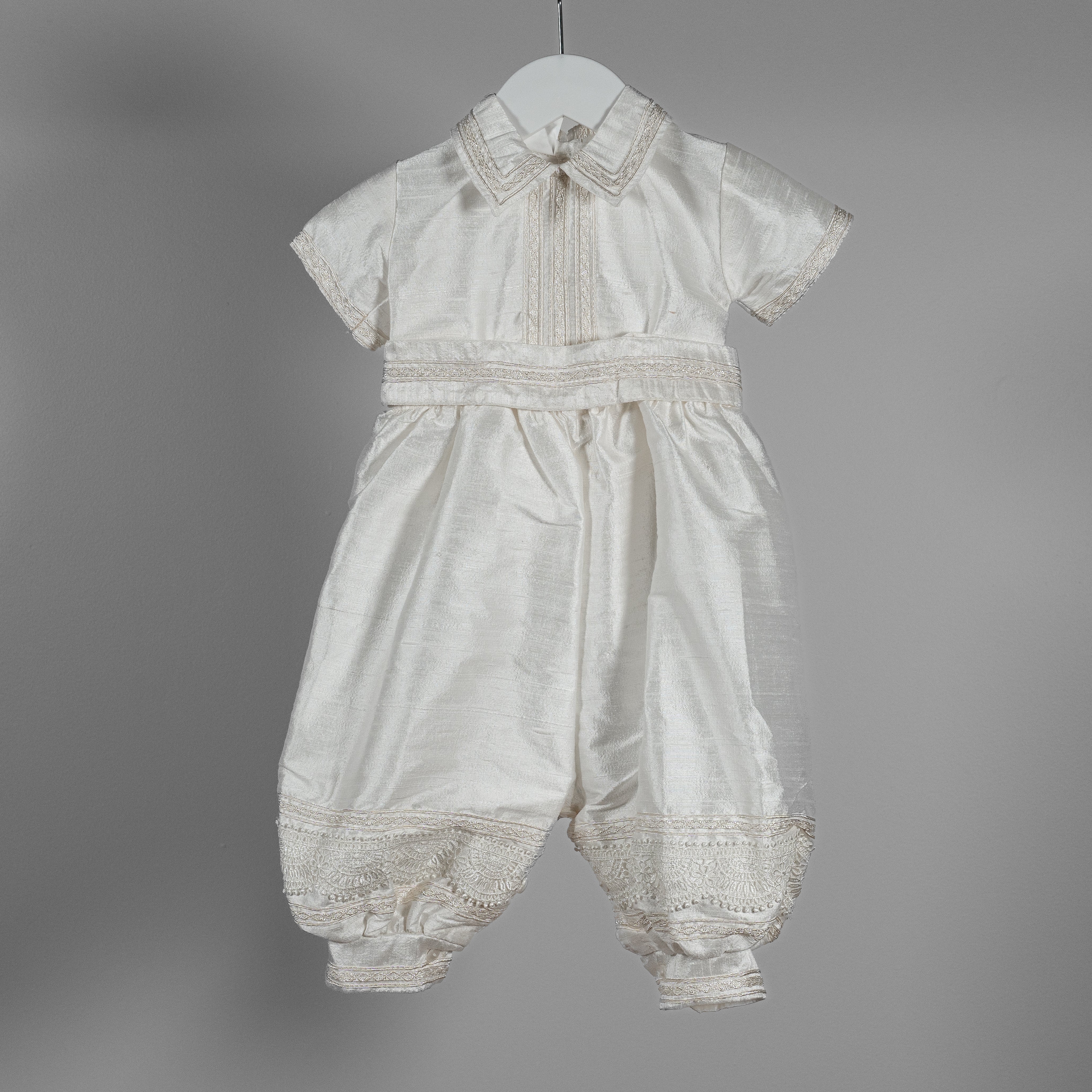 Micah Christening Pants, Shirt + Jacket Set image 11
