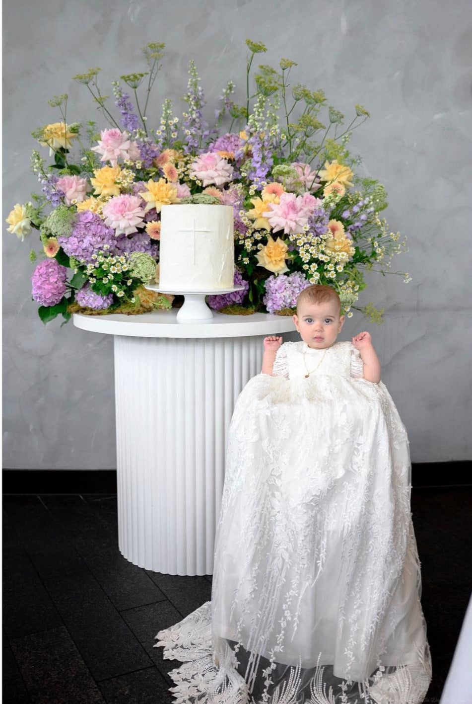 Elora Christening Gown Set image 3