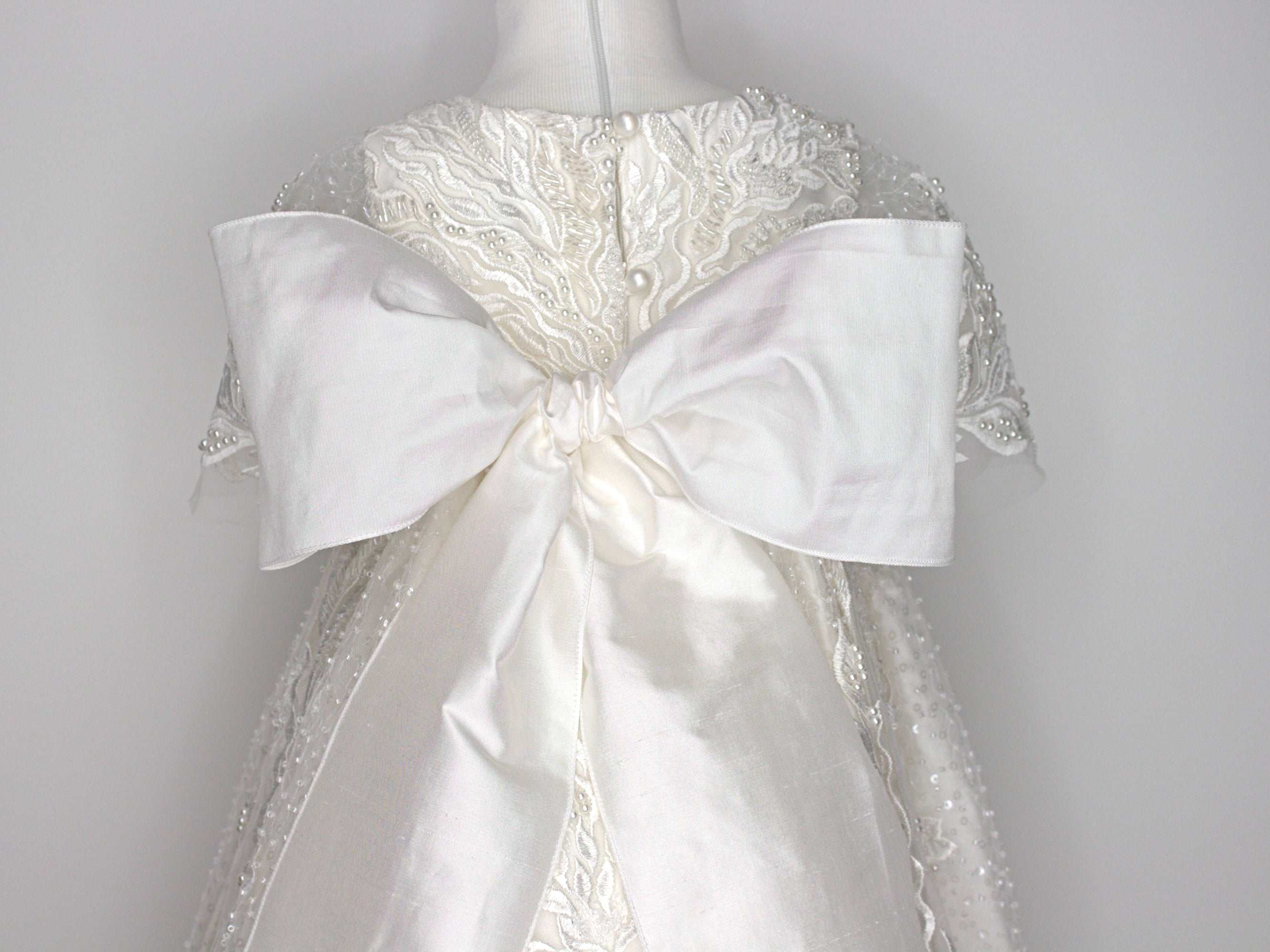 Zillah Christening Cathedral Gown Set image 3